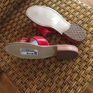 Red NWOT Jack Rogers